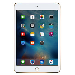 Apple iPad mini 4, Apple A8, iOS, 7.9, Wi-Fi, 128GB Gold